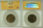 Weltmünzen 1/2 Penny Great Britain Coin ANACS AU-55 -