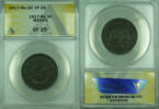 Weltmünzen 25 5 Centavos 1917-Mo 5C Mexico ANACS VF Bronze Coin KM#422 -