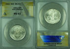 Weltmünzen 63 50 Centavos 50C Philippines ANACS MS- Silver Coin KM#171 (F) -