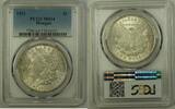 USA $1 Coin Morgan Silver Dollar PCGS MS-64 Very Choice (J) 19 -