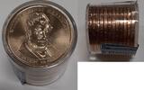 USA Lot of 12 2009-P William H. Harrison Presidential $1 BU Small Roll Danbury Mint -