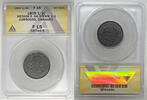 USA Half Cent Draped Bust Coin ANACS F 15 Details Corroded-Damaged -