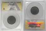 USA Half Cent Draped Bust Coin ANACS VG 8 Details Corroded -
