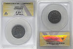 USA Half Cent Classic Head Coin ANACS F 15 Details Corroded -
