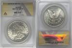 USA Dollar Rev of 79 Morgan Silver Coin ANACS MS 61 Looks Nicer -