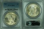 USA Dollar Peace Silver S$1 PCGS MS-62 Undergraded (31 N) -