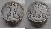 USA Half Dollar 1937-D Walking Liberty  Roll 20 Circulated 90% Silver Co... 335.08 £  +  18.62 £ shipping