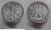 USA Half Dollar 1937-S Walking Liberty  Roll 20 Circulated 90% Silver Co... 335.08 £  +  18.62 £ shipping