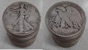 USA Half Dollar 1935-D Walking Liberty  Roll 20 Circulated 90% Silver Co... 335.08 £  +  18.62 £ shipping