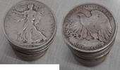 USA Half Dollar 1934 Walking Liberty  Roll 20 Circulated 90% Silver Coin... 335.08 £  +  18.62 £ shipping