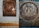 Exonumia 1960 C. 1960's H. Alvin Sharpe Studio Trial Copper Plate Atlant... 368.58 £  +  18.62 £ shipping