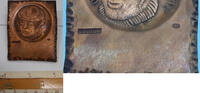 Exonumia 1960 C. 1960's H. Alvin Sharpe Studio Trial Copper Plate Voodoo... 368.58 £  +  18.62 £ shipping