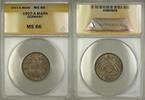 European Coins 1907-A Germany 1M Mark Silver Coin ANACS MS-66 -