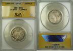 European Coins 1884 Great Britain 1S Shilling Silver Coin ANACS EF-45 Details Cleaned -