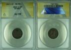 Weltmünzen Farthing Great Britain Half 1/2F KM-738 ANACS AU-55 (WB2) -