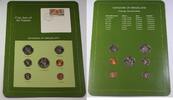 World Coins Coin Sets of all Nations Swaziland in Sleeve with Specifications 1c NOT BU -