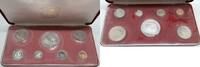 World Coins 1973 Republic of Liberia 7 Coin Proof Set with Sterling $5 Coin -