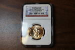 USA Dollar 2008-P James Monroe BU NGC First Day of Issue -