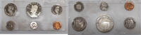 World Coins 1973 Panama Proof Set With 6 GEM Coins Including a Silver Balboa w/Damaged Case -