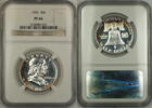 USA Half Dollar Franklin Silver 50c Proof Coin NGC PF-66 Lightly Toned GEM -
