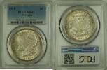 USA $1 Coin Morgan Silver Dollar PCGS MS-62 Toned (17B) -