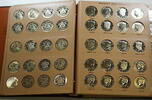 USA Half Dollar Kennedy Set Complete Thru 02' D- Dansco-Proof-Silver-SMS-98 S Matte -