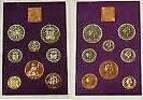 Weltmünzen United Kingdom Proof Set - Eight GEM UK Coins Total W/Outer Sleeve -