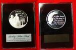 Exonumia Medal Franklin Mint Hanukka Light Jewish Holiday Proof Silver Menorah Box 1 -