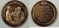 Exonumia Medal History of the U.S. Impeachment of President Johnson Proof -