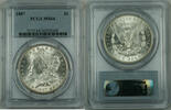 USA Dollar PCGS MS-64 Morgan Silver BU Coin -