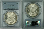 USA Dollar PCGS MS-63 Morgan Silver BU Coin -