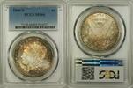 USA $1 Coin 1880-S Morgan Silver Dollar PCGS MS-66 Toned GEM BU (16) -
