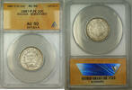 Weltmünzen 20 Centavos 1887-P FE Bolivia Silver Coin ANACS AU-50 Details -