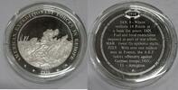 Exonumia Sterling Franklin Mint History of U.S. Silver Medal E.F in Europe -