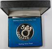 Weltmünzen 5 Dollars Solomon Islands Proof Silver Coin in Franklin Mint Packaging -
