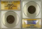 USA 13 Stars C-3 Classic Head 1/2c Coin ANACS VF-35 Details Cleaned Scratched -