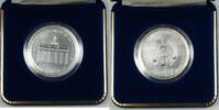 Weltmünzen 20 Mark German Silver BU Coin The opening of the Brandenburg Gate W/ COA -