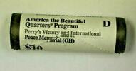 USA Quarter 2013-D Perry's Victory & IPM ATB  25c Roll BU 50 Coins Total... 26.26 £ Tax included +  18.49 £ shipping