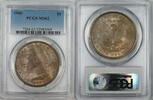 USA Morgan Silver Dollar   PCGS MS-62 Toned (Ta) $1 Coin 1900 PCGS MS-62 Toned