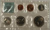 Weltmünzen New Zealand Proof Like Set 6 Coins in Plastic Case -