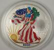 USA  2000 American Silver Eagle (ASE) .999 UNC w/Colorized Obverse May H... 36.94 £ Tax included +  18.49 £ shipping