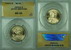 USA Dollar 2009-D Native American $1 ANACS MS-65 -