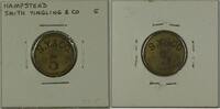 Exonumia Token Early 20th Century 5c Trade Smith Yingling & CO Hampstead MD S-S7-5 -