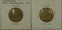 Exonumia Token Early 20th Century 25c Trade Smith Yingling & CO Hampstead MD S-S6-25 -