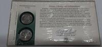 USA Quarter Pennsylvania 1999 P&D Statehood Set in Orig. US Mint Coin Cover w/Stamp -