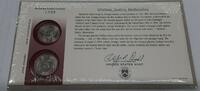 USA Quarter Georgia 1999 P&D Statehood Set in Orig. US Mint Coin Cover w/Stamp -