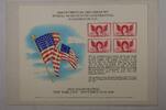 Briefmarken BEP souvenir card B 50 1948 3ï¾¢ Francis Scott Key stamp -