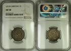Weltmünzen Shilling Great Britain George III Silver 1S Coin NGC AU-58 -