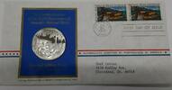 Exonumia Medal Postmasters Of America Commemorative Silver Wolf Trap Farm -
