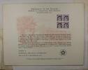 Briefmarken BEP souvenir card B 30 Napex 1932 3ï¾¢ George Washington stamp -